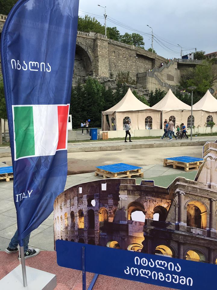 Tbilisi-07 maggio-Giornata europea3